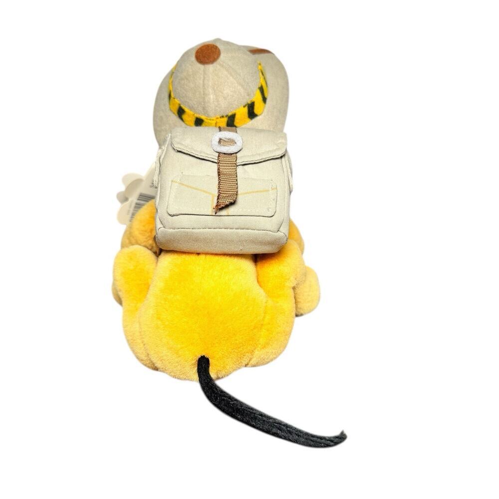 Disneyland Mouseketoys Safari Pluto Plush Stuffed Toy Animal Kingdom Backpack - Picture 4 of 10